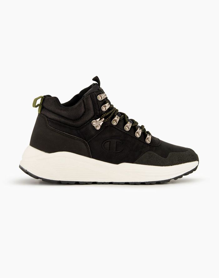 Champion Mens Sneakers NZ - Climb RX Black ( 3287-JHDIT )